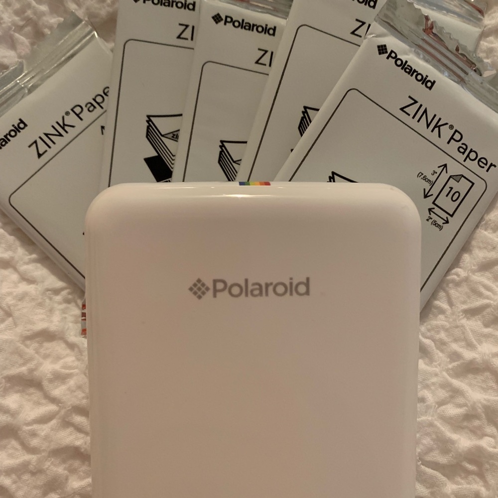 Polaroid Zip Printer & 50 sheets!